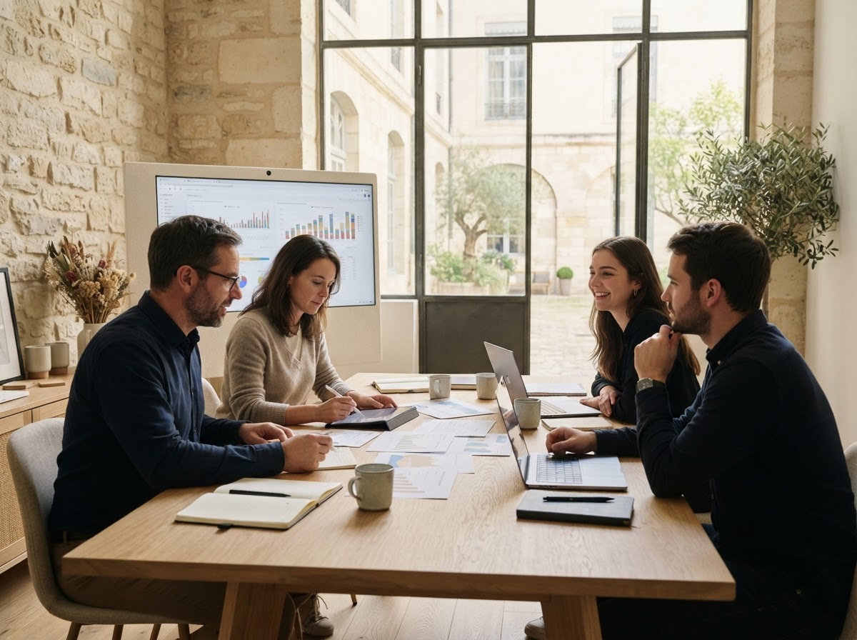 Gauvèntis — équipe et environnement de travail autour de l'analyse de données financières